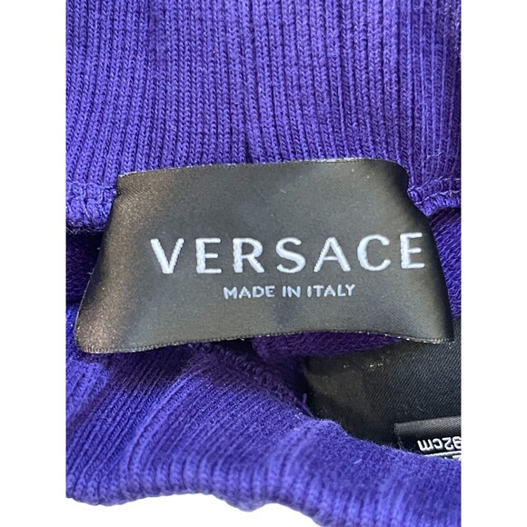 Versace Shorts Royal Blue And Yellow Logo Toddler Size 24 Months - Picture 4 of 9